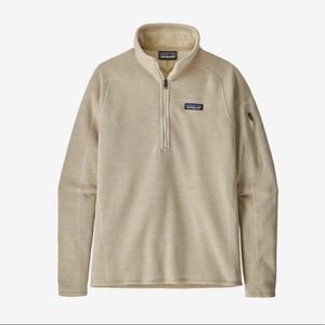 Patagonia Better Sweater 1/4 Zip Cream/Oatmeal